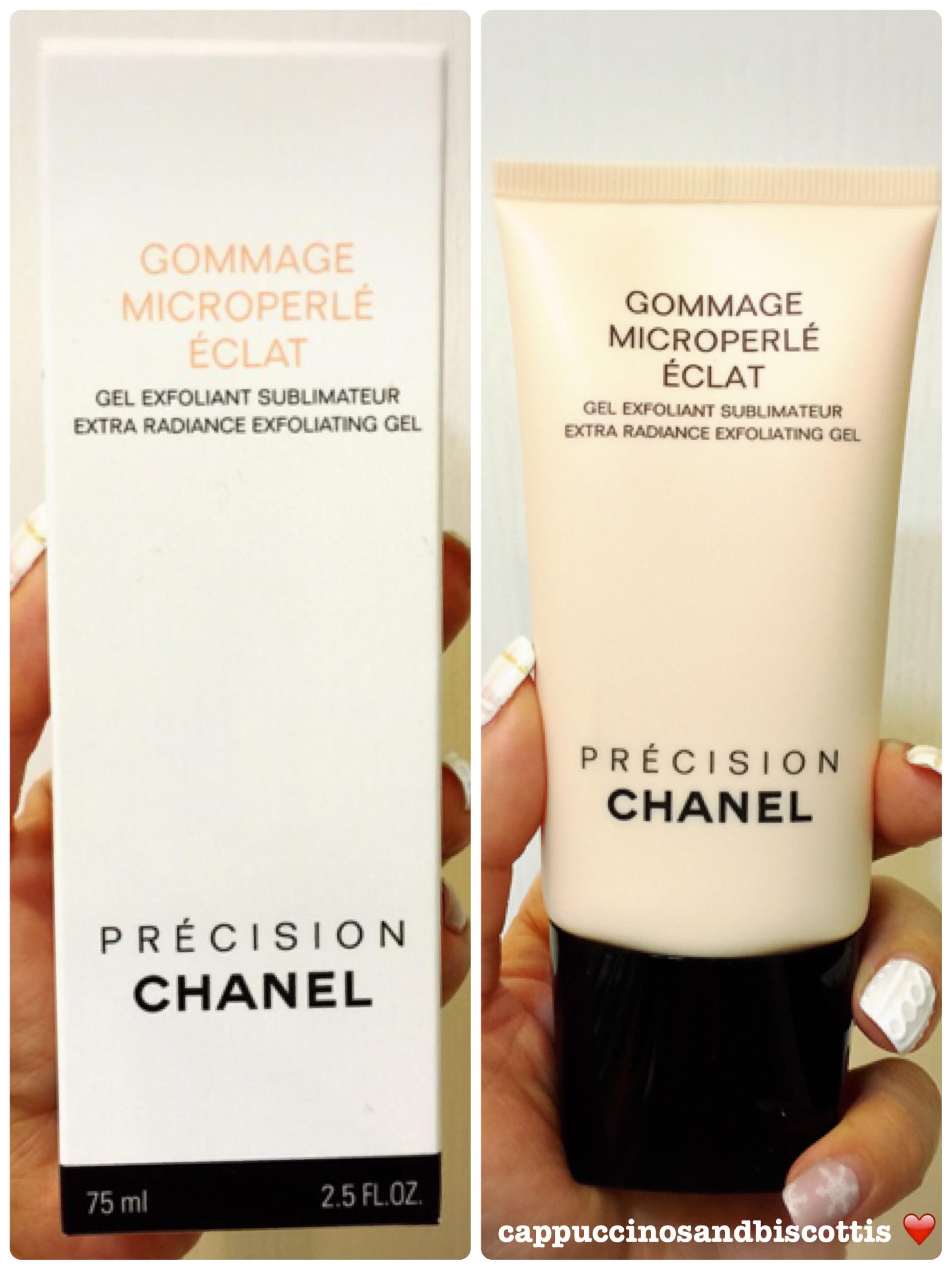 teenagere Land inch Chanel Gommage Microperle Éclat Cleanser Review – cappuccinos and biscottis