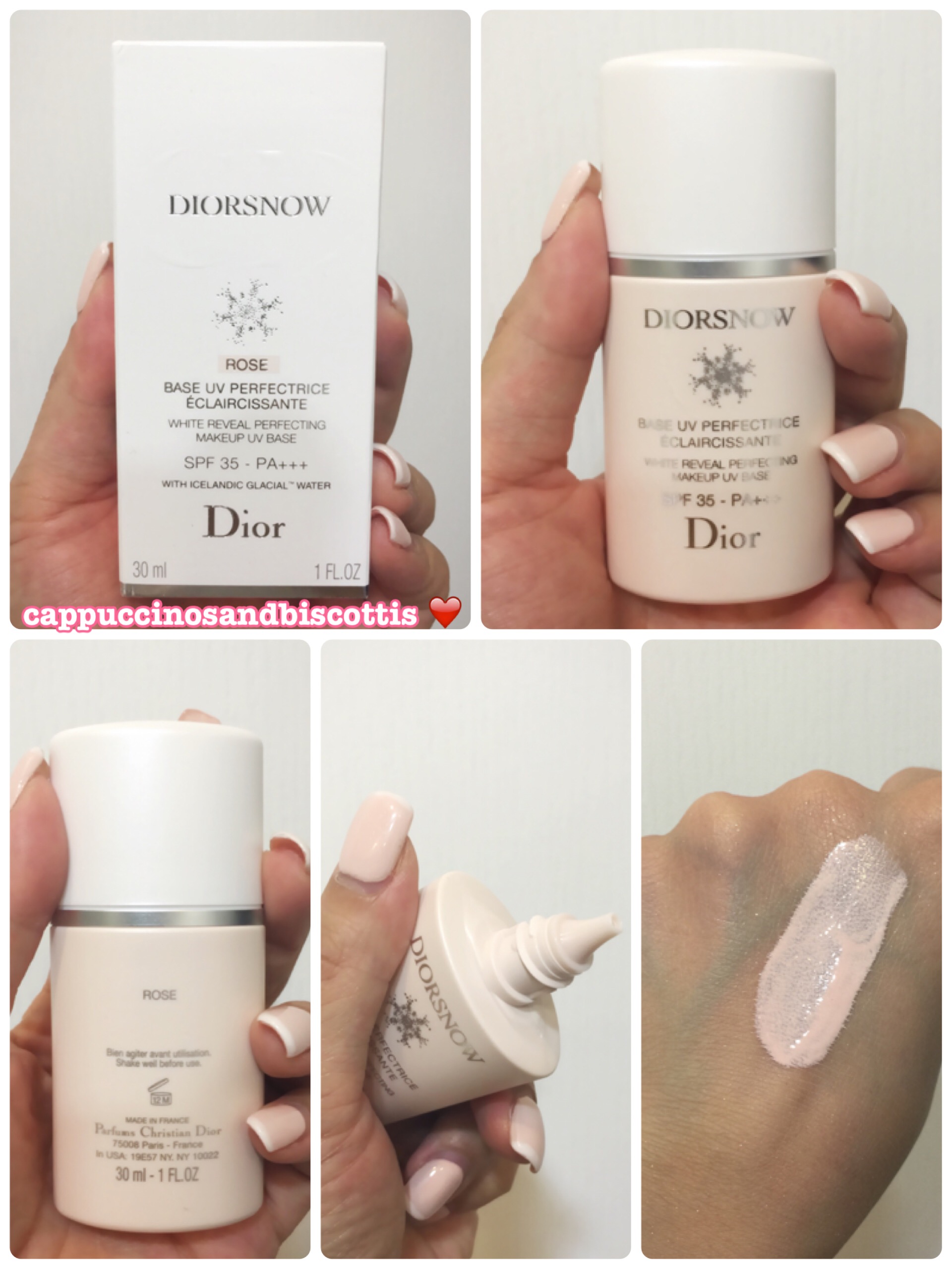 Diorsnow White Reveal Perfecting Makeup 